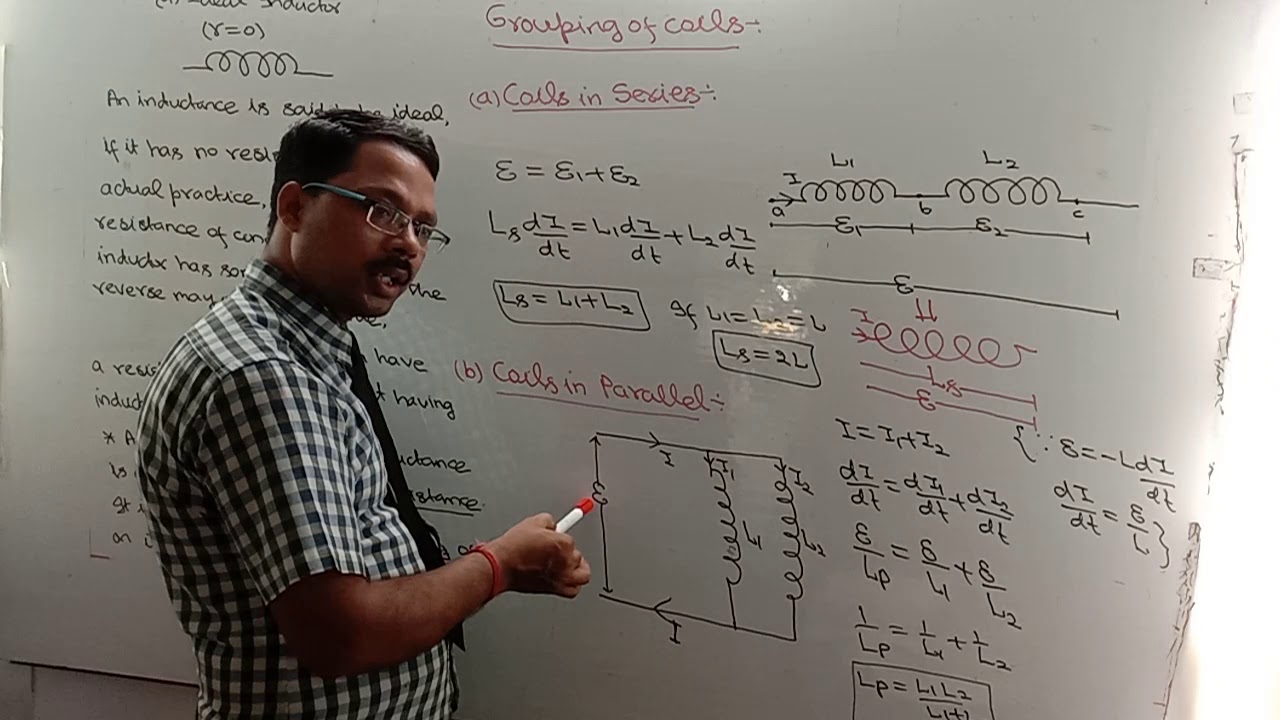 Class 12.  GROUPING of. COILS&. NON- INDUCTIVE  RESISTANCE