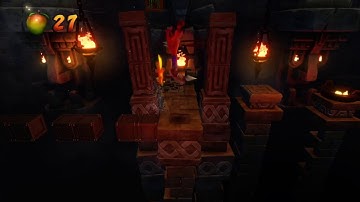 Crash Bandicoot N Sane Trilogy Secret Passage to Hidden Crates in Jaws of Darkness