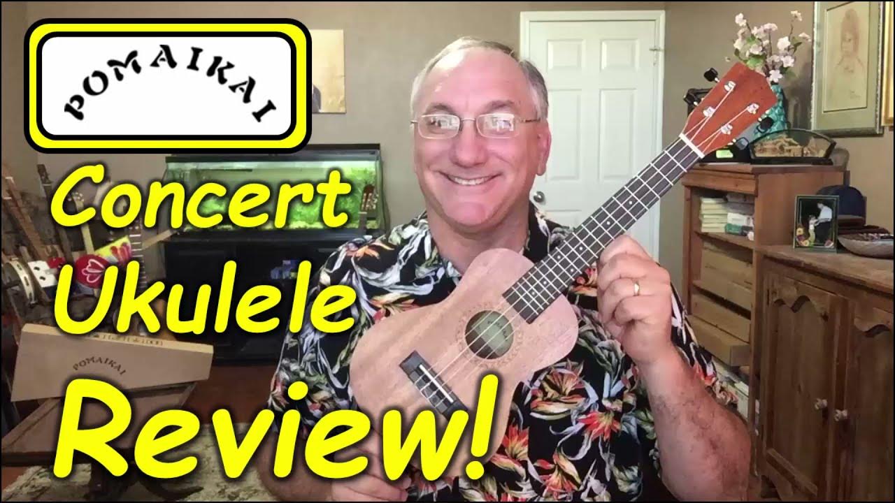 Pomaikai PMK04 concert ukulele review YouTube