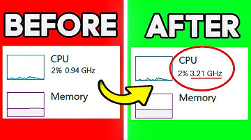 How To BOOST Processor or CPU SPEED in Windows 10 & Windows 11 | BOOST FPS & FIX Stutters