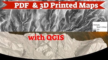 Make your own PDF and 3D-printed LiDAR Maps!!