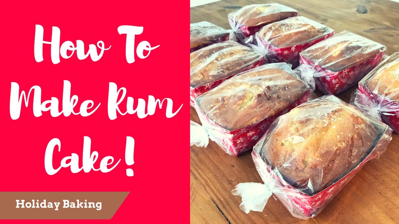 How To Make Rum Cake l Holiday Baking
