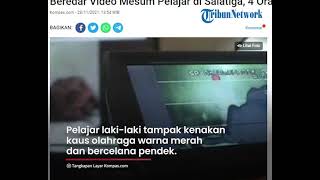 Beredar Video Mesum 30 Detik Pelajar SMK di Salatiga, 4 Orang Diperiksa Polisi, Ini Sosok Pemerannya