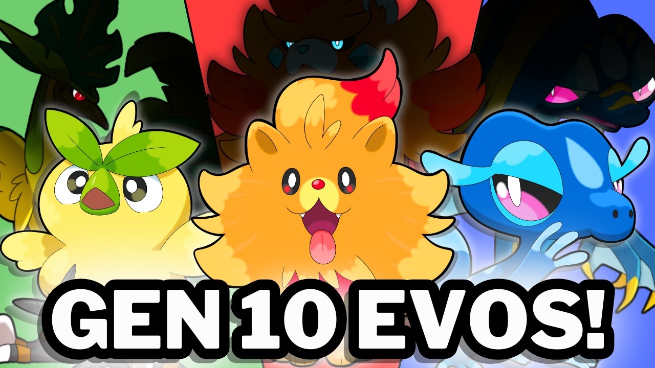 I EVOLVED the NEW Starter Pokémon!