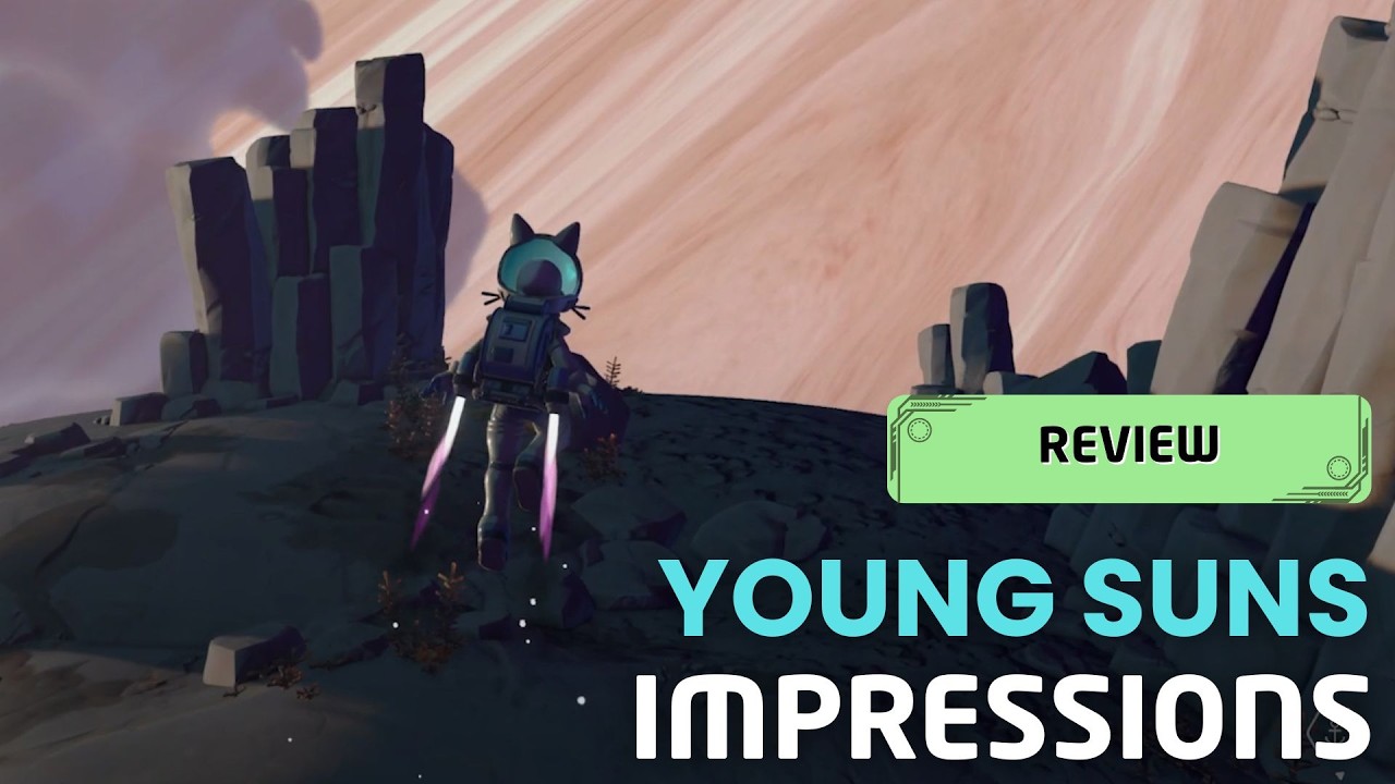 Первый взгляд на Young Suns - Фермерство, строительство, исследование космоса