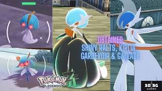 Alpha 087 to 090 Shiny Ralts, Kirlia, Gardevoir & Gallade | Pokémon Legends: Z-A