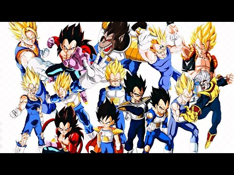 Vegeta: All Forms