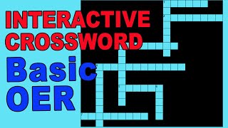 Hot Potatoes - Interactive Crossword screenshot 5
