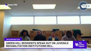 Washington State: Residents of Juvenile Detention Center Testify Against Detention Management Bill