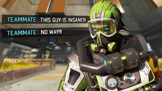 MY MOVEMENT WITH CAUSTIC IMPRESSED MY TEAMMATES! | Apex Legends Season 15