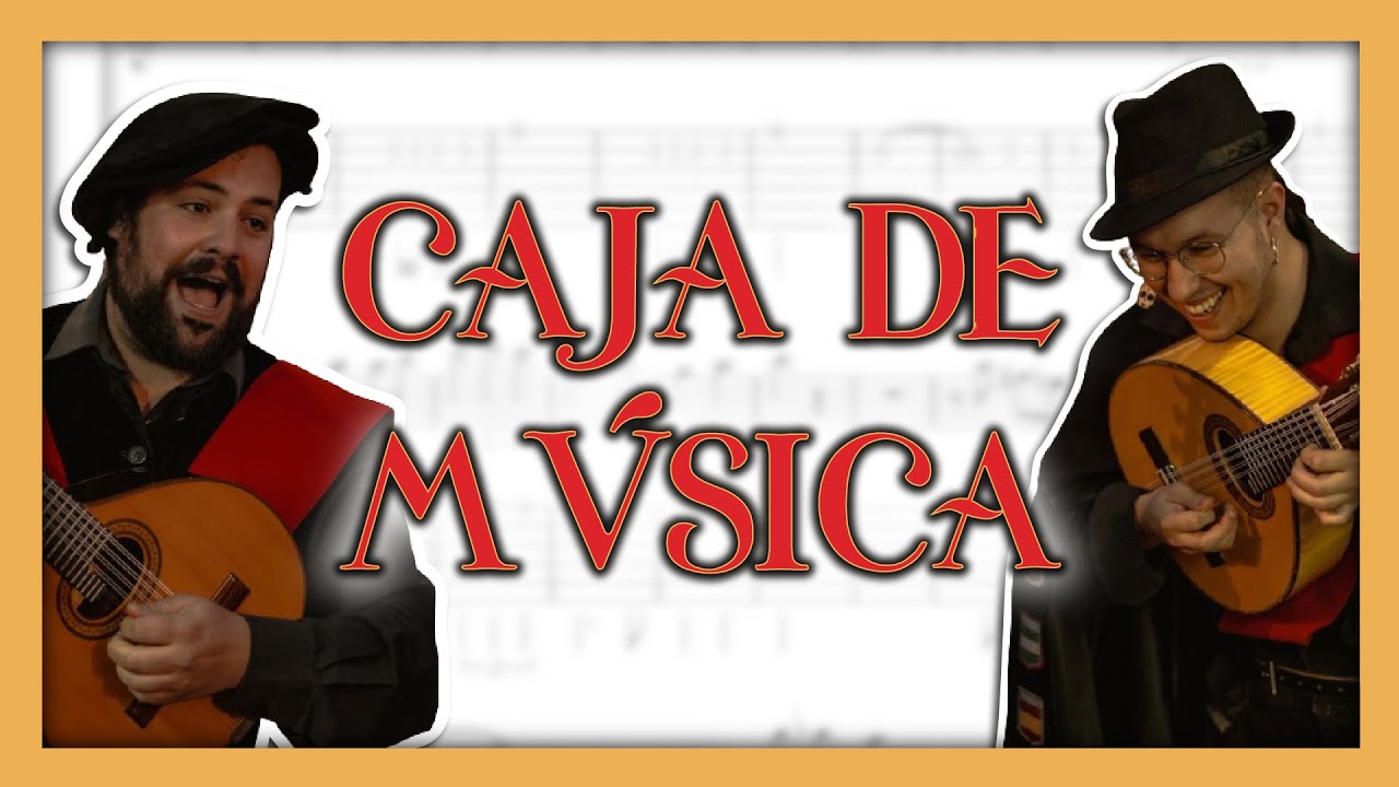 Cómo tocar CAJA DE MUSICA | Barítono y bandurria 1 y 2 | Partitura cifrada