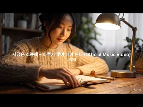 지금은 소중해 – 하루가 쌓여 내가 된다 (Official Music Video)#잔잔한노래 #힐링노래 #감성음악 #위로노래#EmotionalMusic #RelaxingMusic