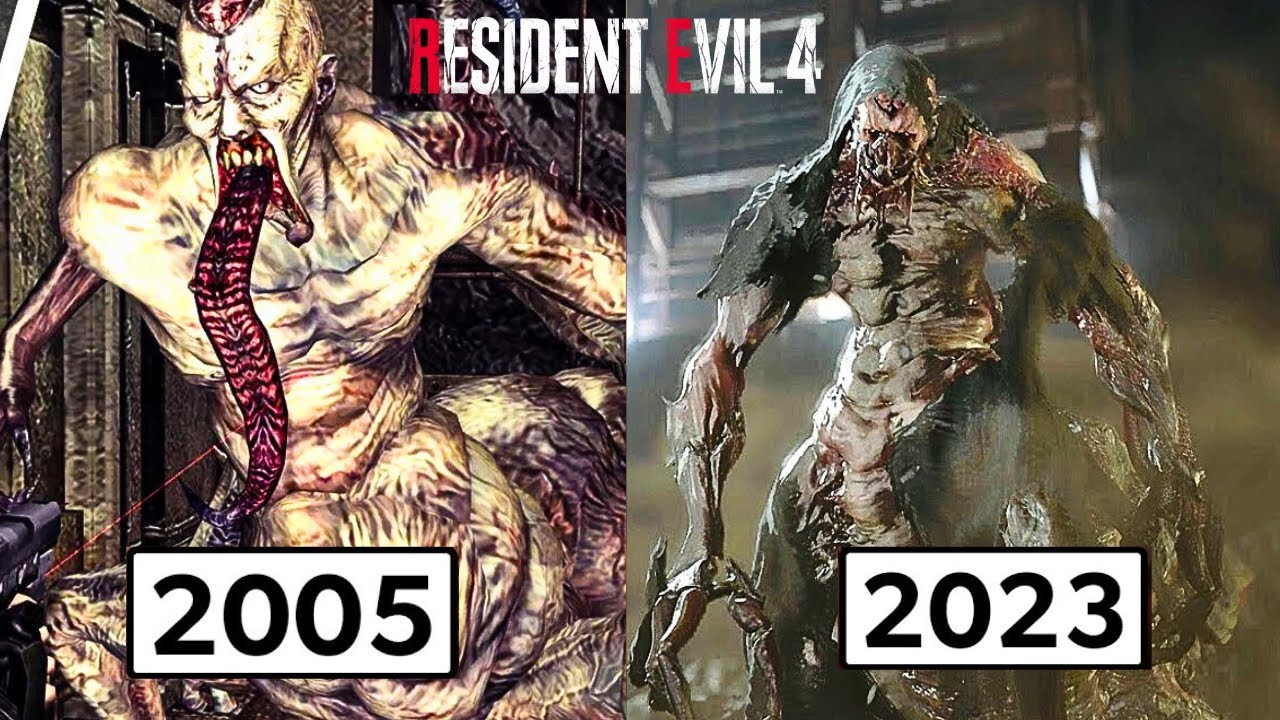 U3 Boss Fight Resident Evil 4 All U-3 Boss scenes | remake vs original 