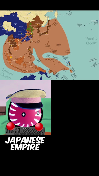 Download lagu Japanese empire & USA speed up Pacific Front ww2 #countryballs #cbw