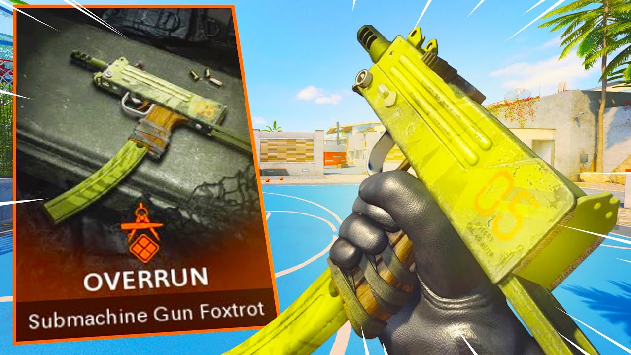 STITCH SENTINEL BUNDLE IN COLD WAR! (NEW OVERRUN MAC-10 BLUEPRINT) COLD WAR / WARZONE