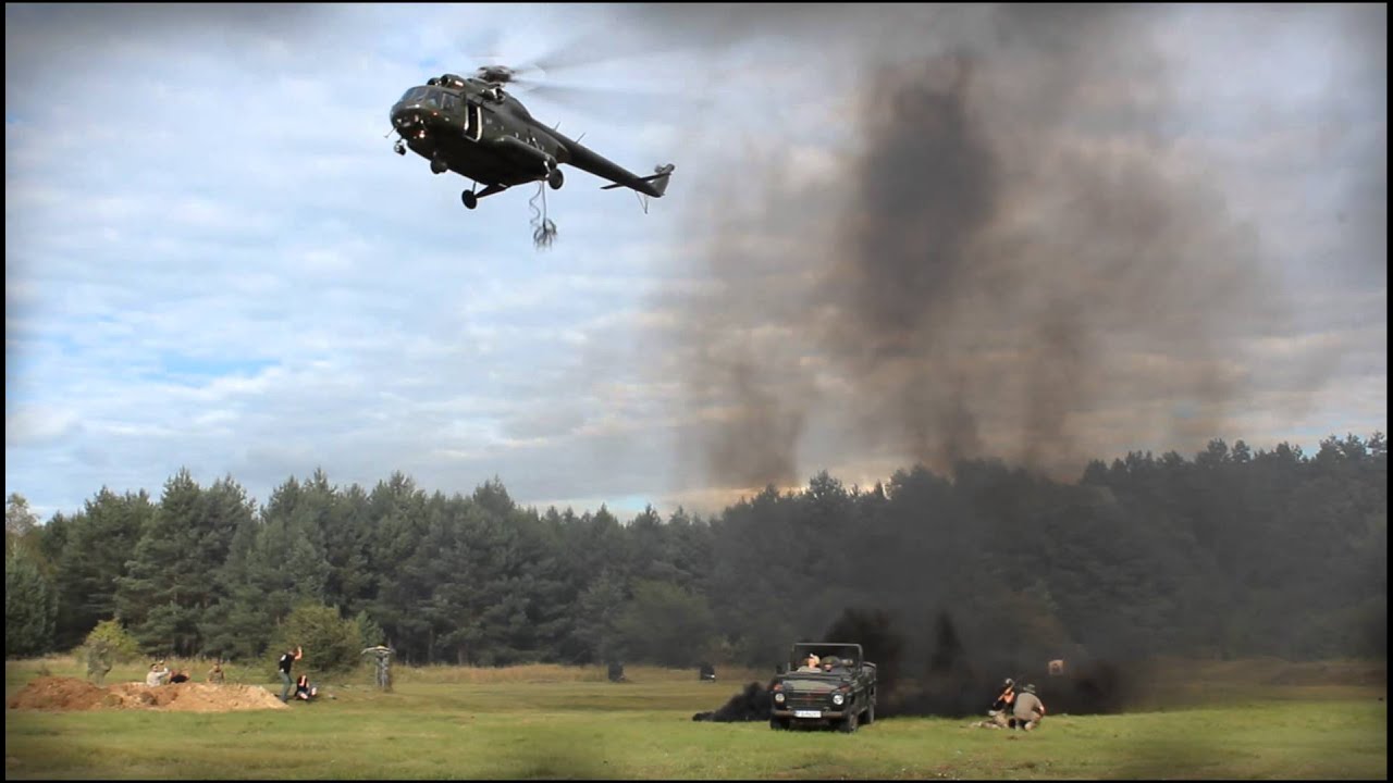 Pokaz SPAT i BOA w Skwierzynie zlot M.A.S.H 2014