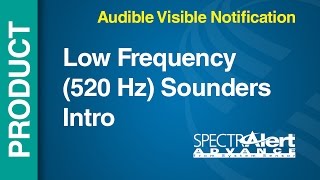 AV - Low Frequency -- Low Frequency (520 Hz) Sounders Intro