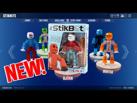 Stiknite Meets Fortnite | New Stikbot Colors! (Available at Whitcoulls) - Stiknite Meets Fortnite | New Stikbot Colors! (Available at Whitcoulls)