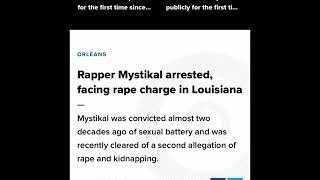 Rapper Mystikal charged in another Rape charge