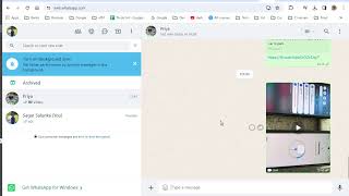 unable to download videos from whatsapp web   download option not showing up solved screenshot 5