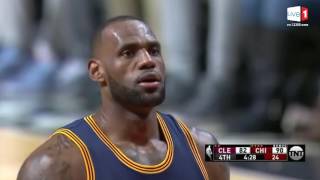 🏀 LeBron James Triple Double Kevin Love Adds 28! - April 4, 2017