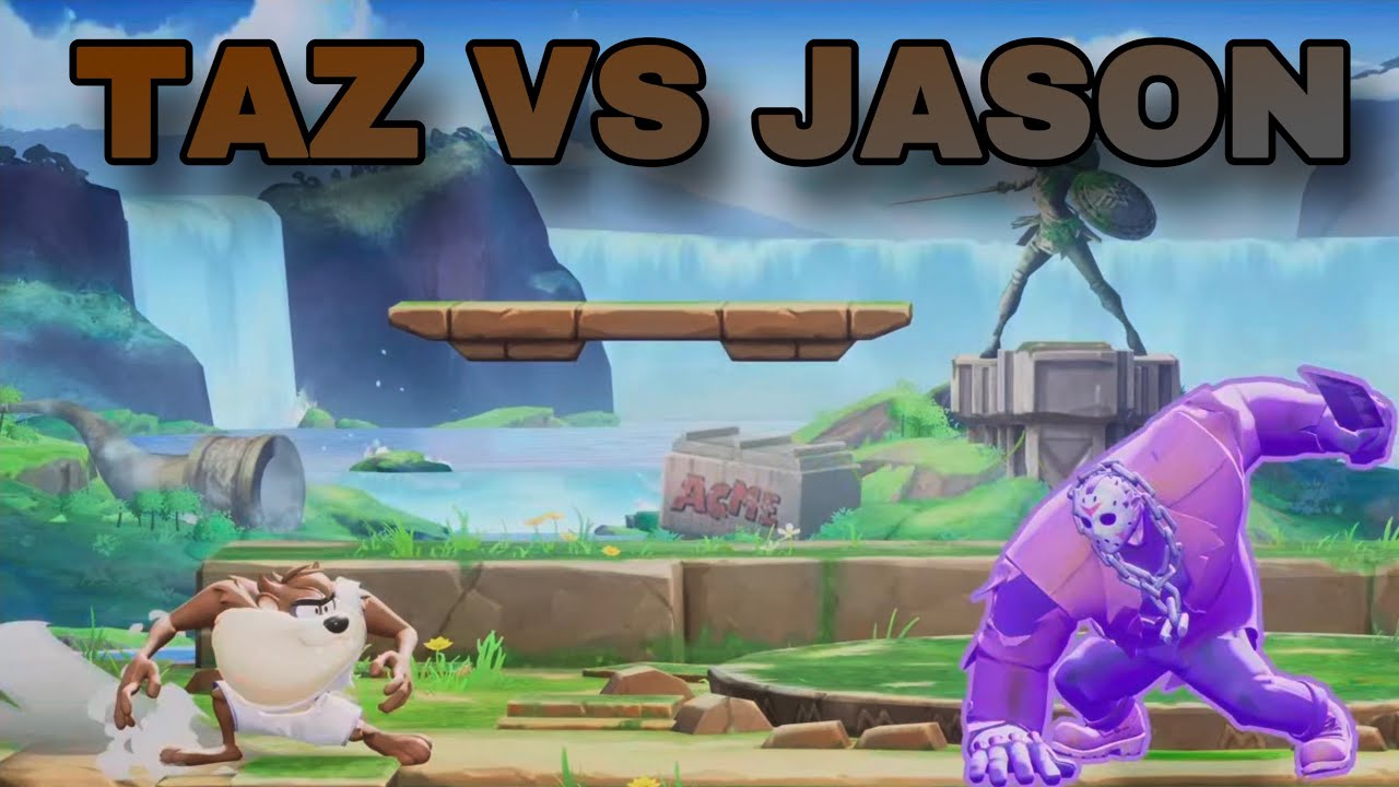 TAZ VS JASON | TAZ GAMEPLAY | LEARNING THE GAME AGAIN | MULTIVERSUS GAMEPLAY | NO COMMENTARY