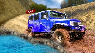 Tough 4x4 Offroad Jeep Car Driving Simulator Game - Android GamePlay - Jeep Car Drive simulator screenshot 4