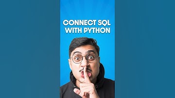 How To Connect With Database Using Python Under 50 Seconds. #coding