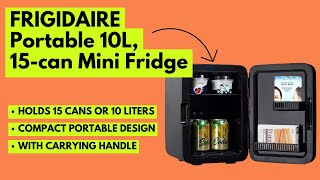 FRIGIDAIRE Portable 10L, 15-can Mini Fridge (EFMIS188-SS) | Refrigerators & Freezers