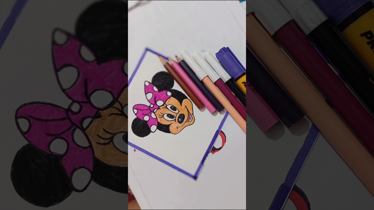 Cute Mickey Mouse Drawing 💞 