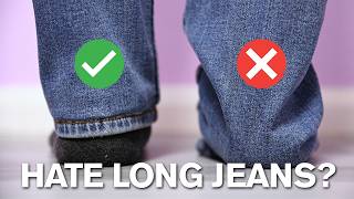 How to Shorten Jeans Without Losing the Original Hem!
