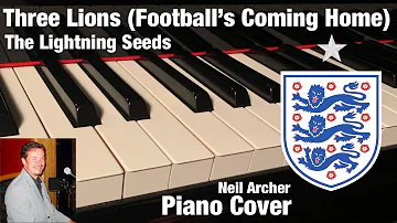 Three Lions (Football's Coming Home) - David Baddiel / Frank Skinner / Lightning Seeds - Piano Cover