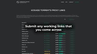 2019 THE BEST WORKING Kickass Proxy & ThePirateBay Proxy