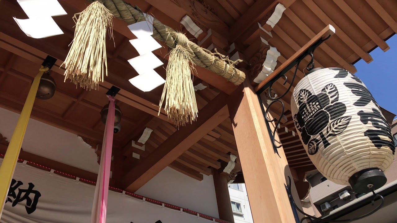 Suitengu in Nihonbashi kakigaracho, Tokyo, Japan  [4K]