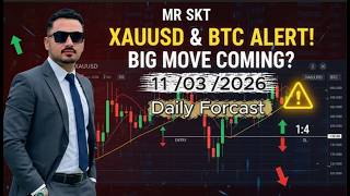 XAUUSD & BTC Trade Setup | Gold & Bitcoin Forecast | High Risk Reward Trade | 11 March 2026