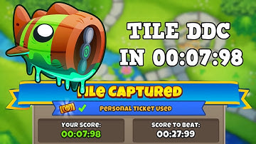 BTD6 || Contested Territory || Bloonarius || tile: DDC in 00:07:98
