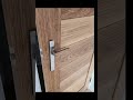 Custom door and modified handle