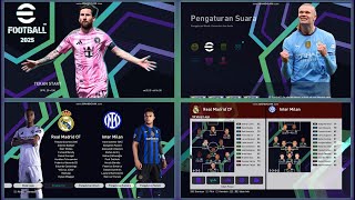 Menu Graphics Efootball 2025 V3 Pes 2021 Football Life 2024 Prayudi ...