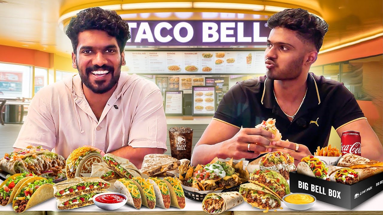 Finish Full Menu of Taco Bell get 10,000