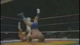 Midget Tossed Into A Sliding Faceplant