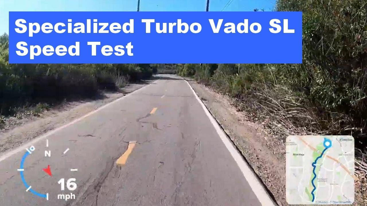 Specialized Turbo Vado 5.0 SL Top Speed Test YouTube