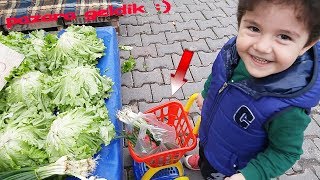 Oyuncak Market Arabasiyla Pazara Gi̇tti̇k, Araba Yusuftan Kaçti Gi̇tti̇