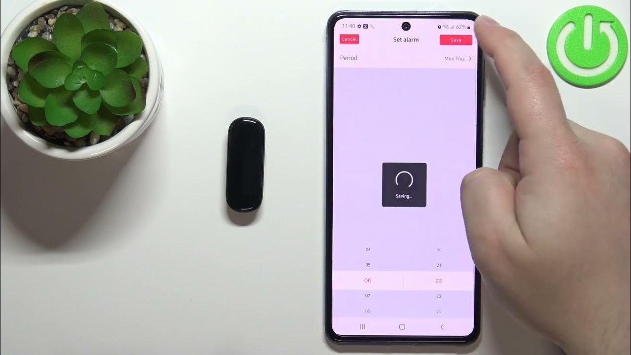 How to Set Up Alarm Clock in Amazfit Band 5? YouTube