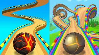 Going Balls VS GyroSphere Trials,Rollance Adventure Ball,Rolling Balance Ball 3D,Temple Rolling Ball screenshot 3