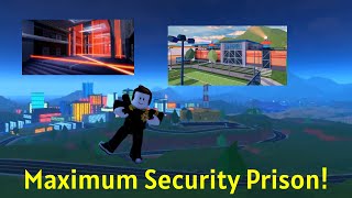 NEW MAXIMUM Security Prison Update Coming to JAILBREAK!