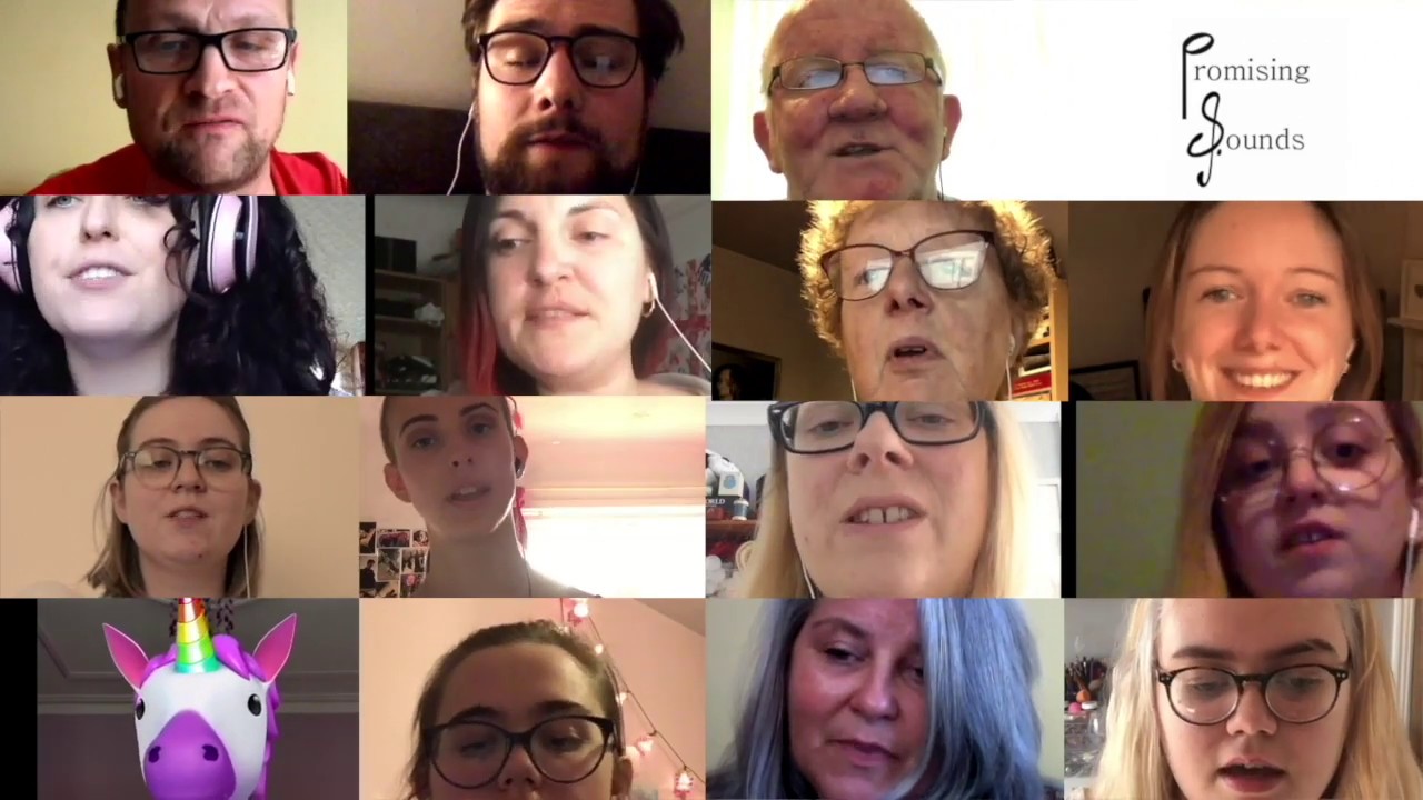 Promising Sounds Choir "Fight Song" YouTube