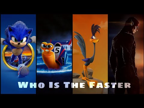 Who is The Faster | Sonic | Turbo | Road Runner | Flash
