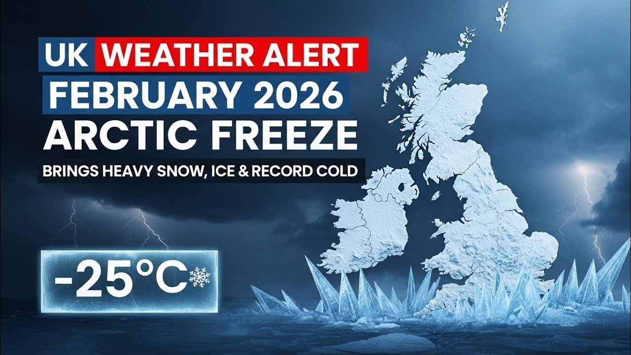 UK Weather Alert: February 2026 Arctic Freeze Brings Heavy Snow, Ice ...
