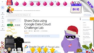 Share Data Using Google Data Cloud Challenge Lab
