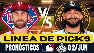 🔥⚾️  PRONÓSTICOS MLB Y FINAL NHL PARA HOY 02 JUNIO  🏒🤑 PARLAY GRATIS🔥